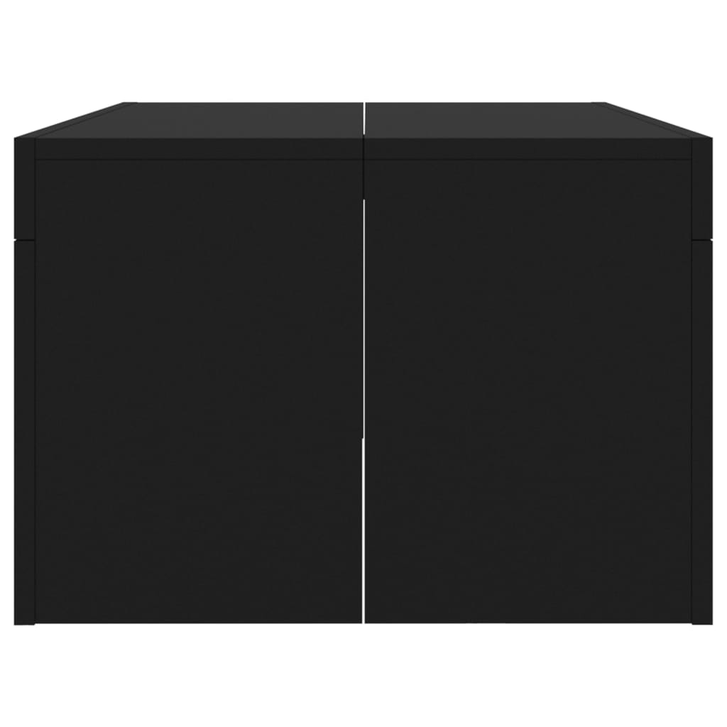 Mesa de centro 102x50x36 cm madeira processada preto - Image 4