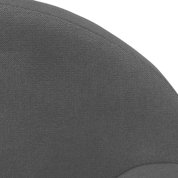 Sofá-cama infantil de 2 lugares pelúcia macia antracite - Image 6