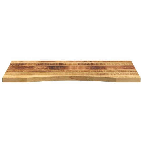 Tampo de mesa com curva 90x50x2,5 cm mangueira áspera maciça - Image 3