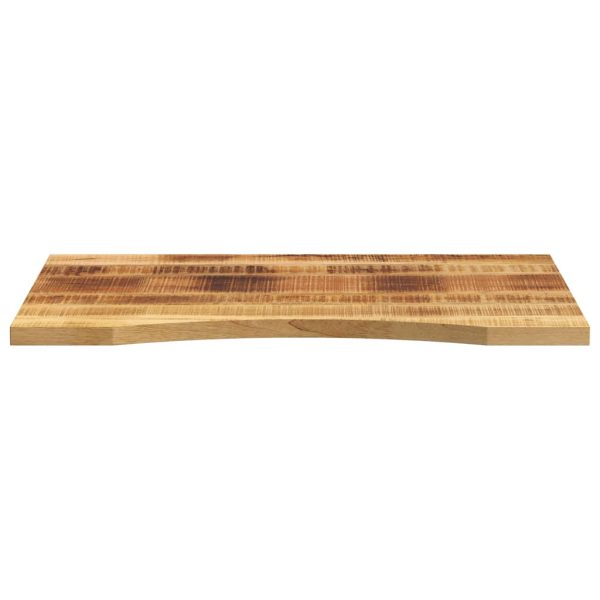 Tampo de mesa com curva 80x60x2,5 cm mangueira áspera maciça - Image 3