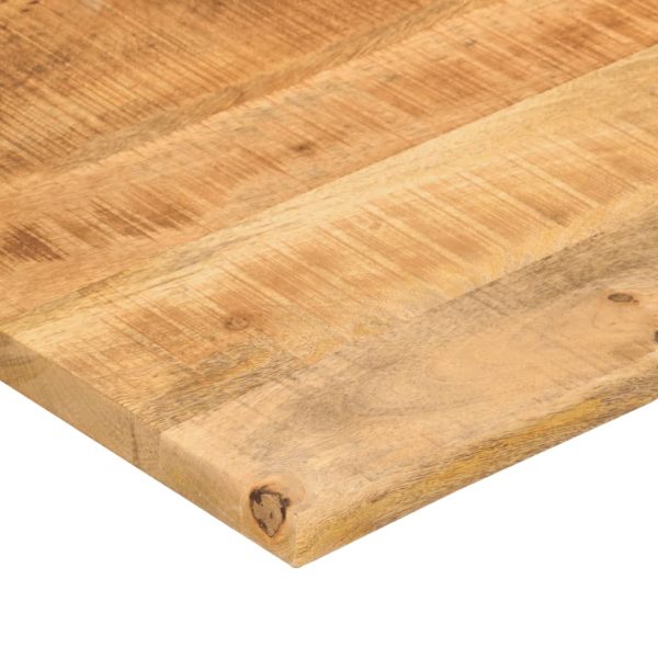 Tampo de mesa com curva 80x60x2,5 cm mangueira áspera maciça - Image 6