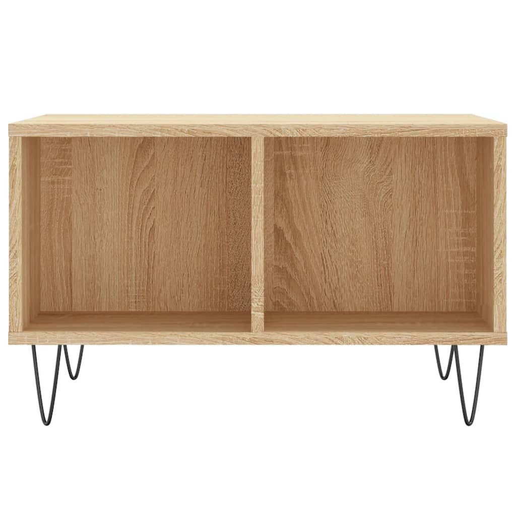 Mesa de centro 60x50x36,5 cm derivados madeira carvalho sonoma - Image 3