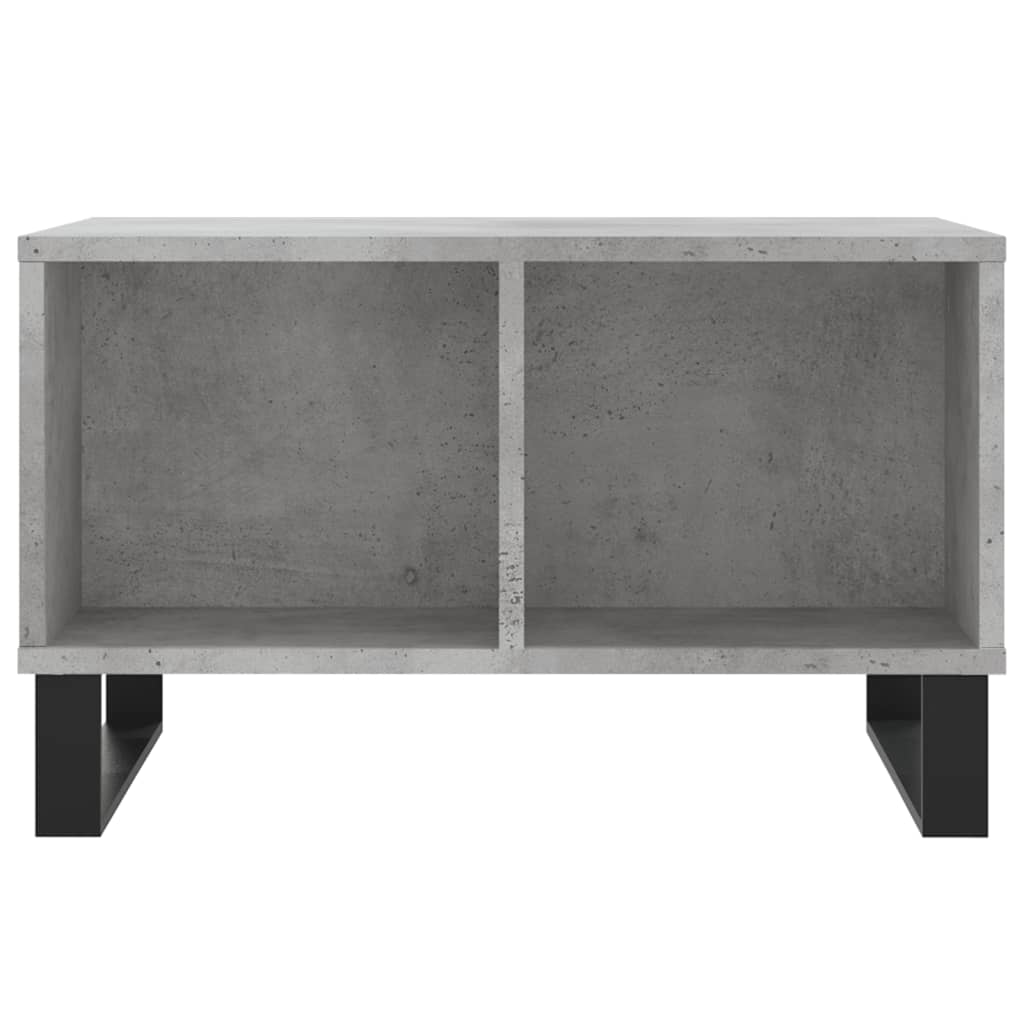 Mesa de centro 60x50x36,5 cm derivados de madeira cinza cimento - Image 3