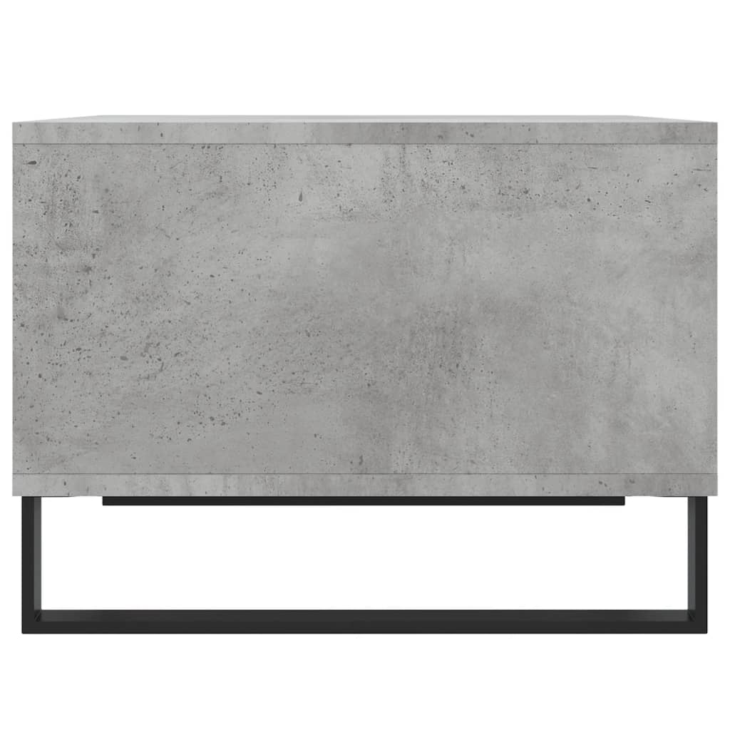 Mesa de centro 60x50x36,5 cm derivados de madeira cinza cimento - Image 4