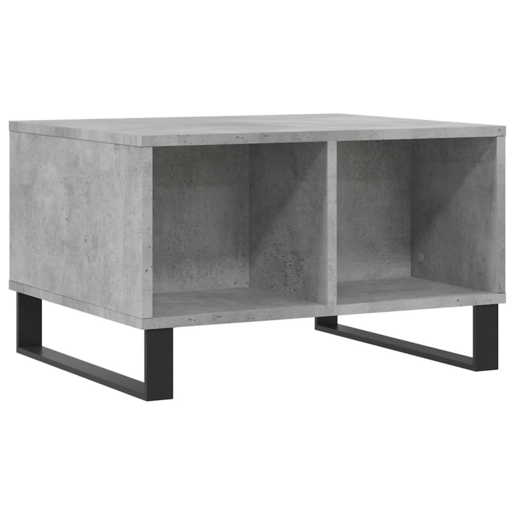Mesa de centro 60x50x36,5 cm derivados de madeira cinza cimento - Image 5