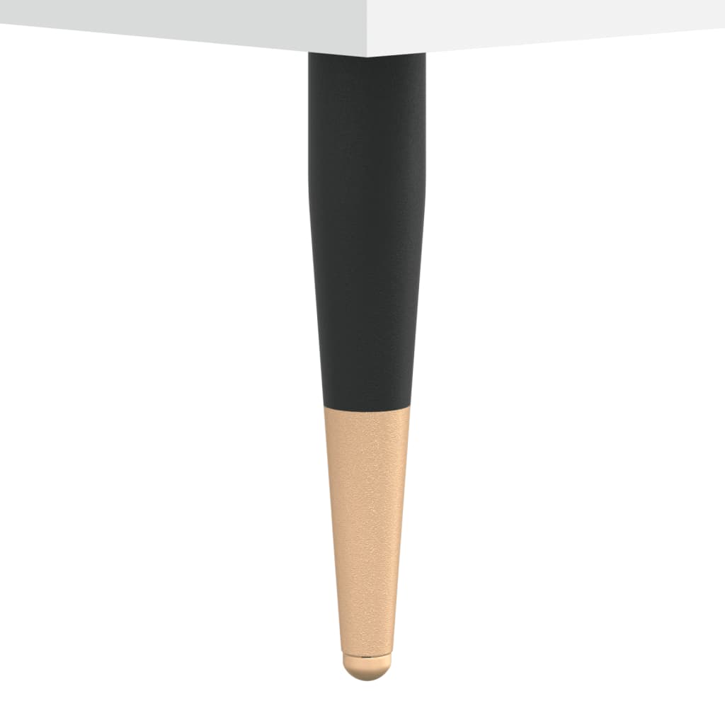Mesa de centro 90x50x36,5 cm derivados de madeira branco - Image 9