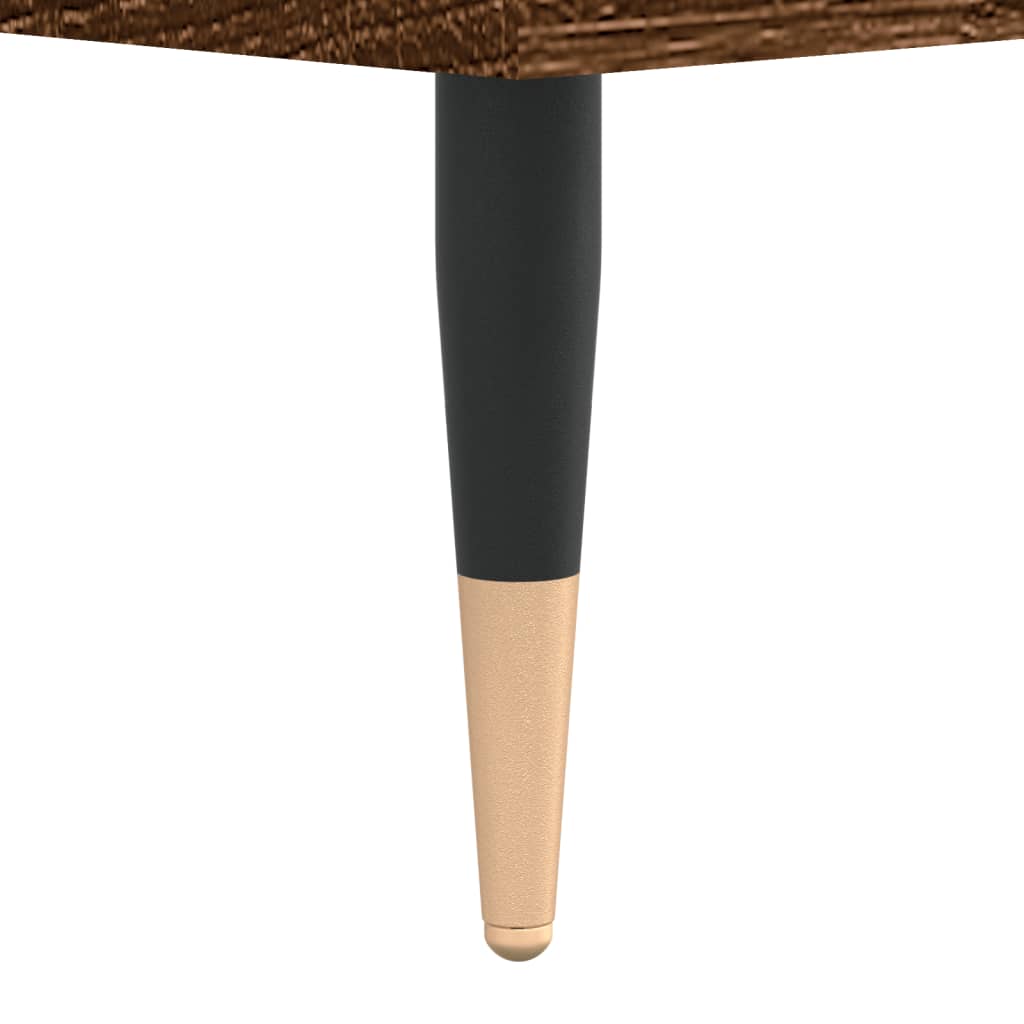 Mesa de centro 90x50x36,5cm derivados madeira carvalho castanho - Image 9
