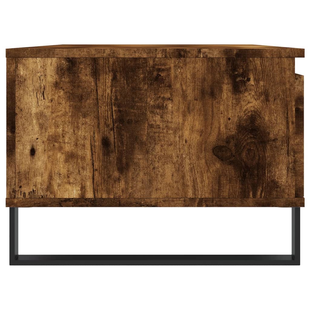 Mesa de centro 90x50x36,5 cm derivados madeira carvalho fumado - Image 6