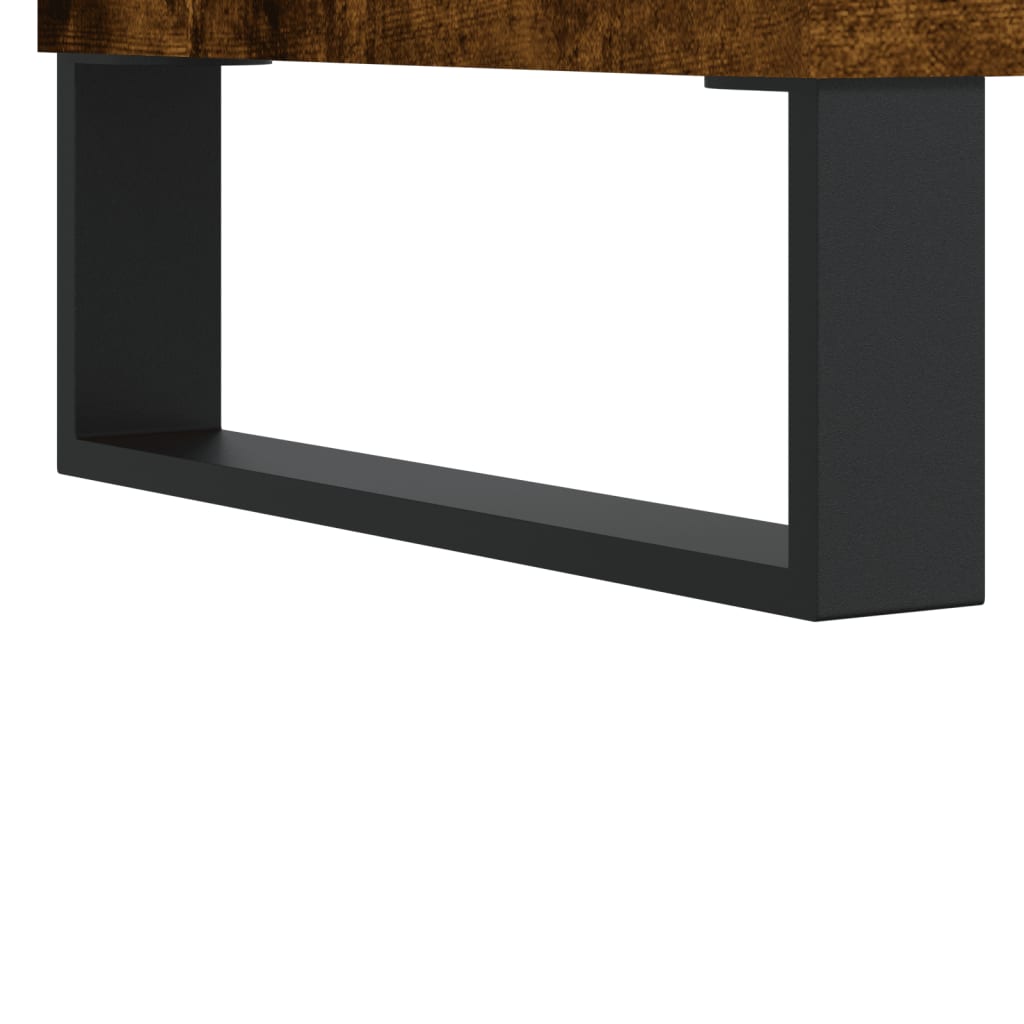 Mesa de centro 90x50x36,5 cm derivados madeira carvalho fumado - Image 9