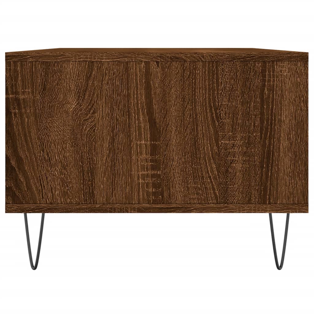 Mesa de centro 90x50x36,5cm derivados madeira carvalho castanho - Image 6