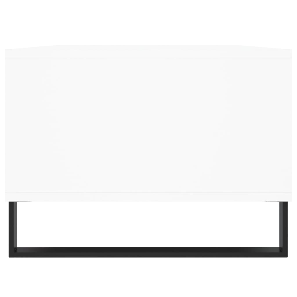 Mesa de centro 90x50x36,5 cm derivados de madeira branco - Image 6