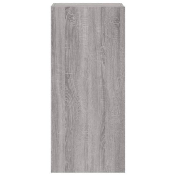 Móvel parede TV 40,5x30x90 cm derivados de madeira cinza sonoma - Image 6
