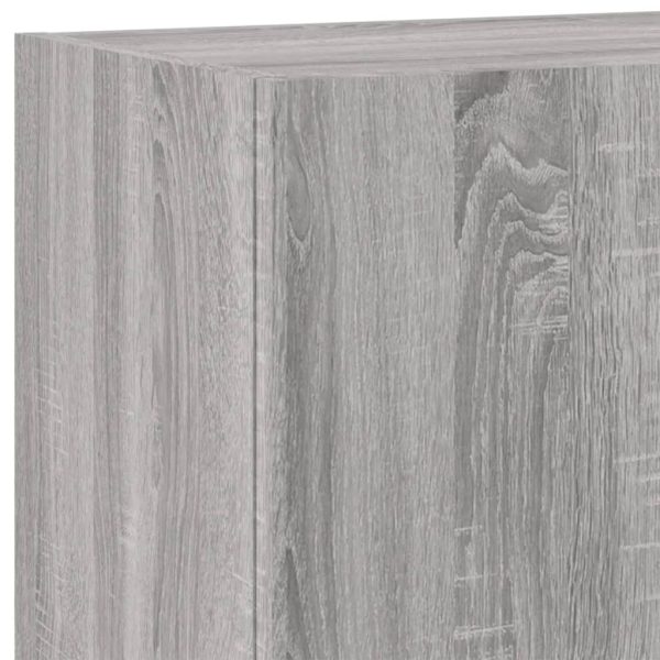 Móvel parede TV 40,5x30x90 cm derivados de madeira cinza sonoma - Image 10