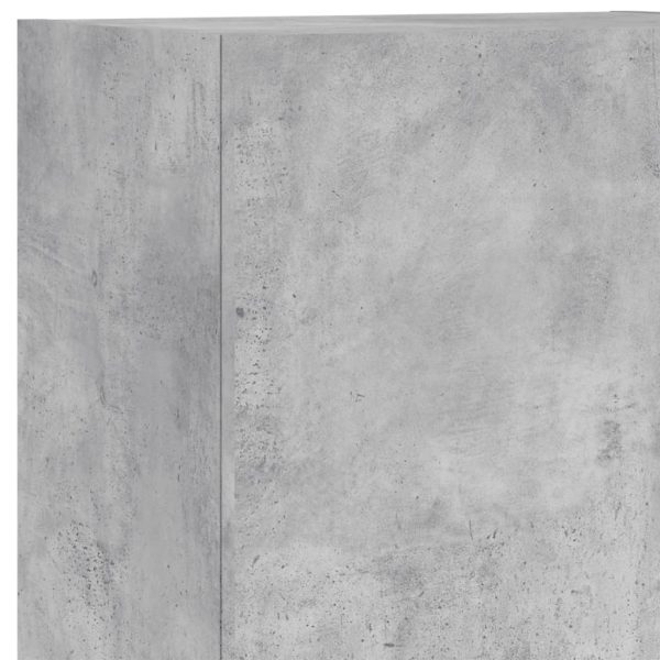 Móvel parede TV 40,5x30x102 cm derivados madeira cinza cimento - Image 10