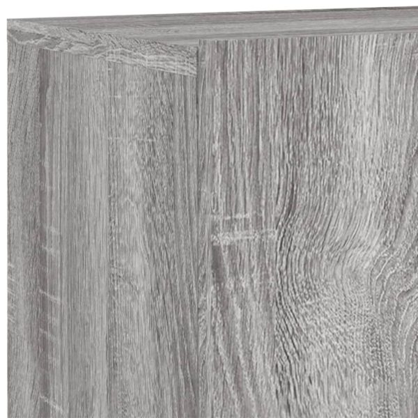 Móvel de parede para TV 80x30x41 cm cinzento sonoma - Image 8