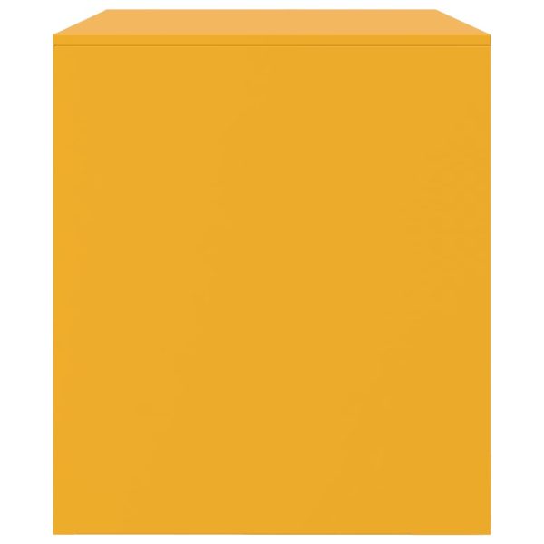 Móvel de TV 67x39x44 cm aço amarelo mostarda - Image 7