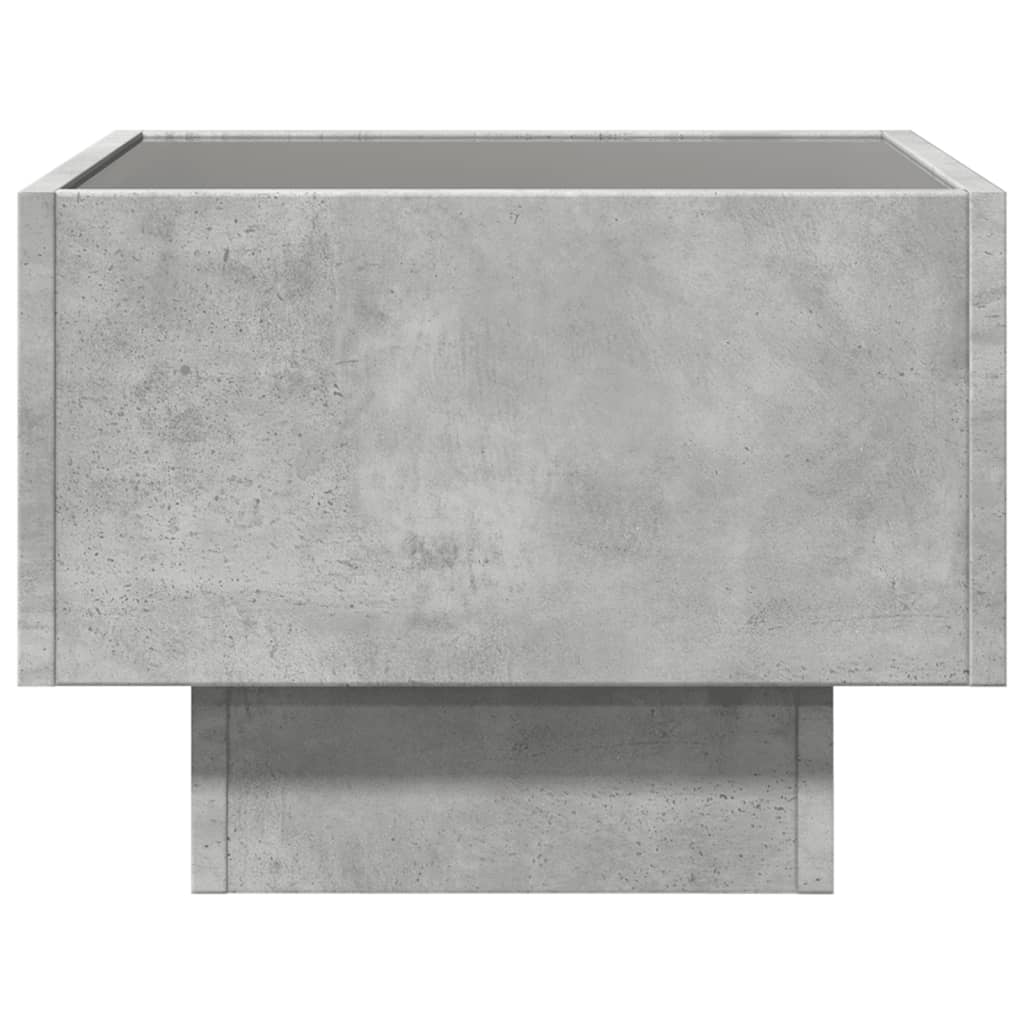 Mesa de apoio c/ LEDs 40x40x30 cm derivados de madeira - Image 5