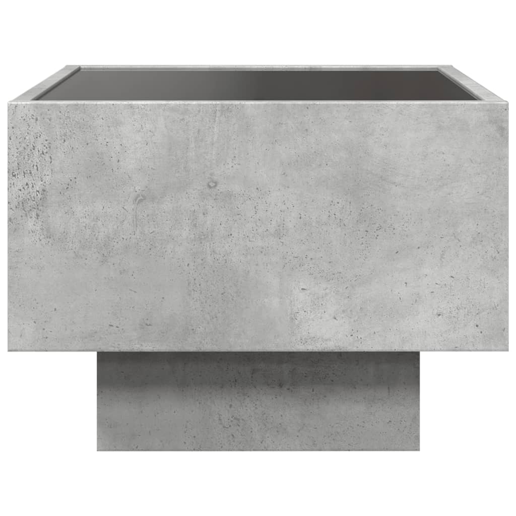 Mesa de apoio c/ LEDs 40x40x30 cm derivados de madeira - Image 6