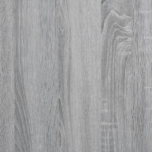 Cómoda 91x35,5x74,5 cm derivados de madeira cinzento sonoma - Image 8