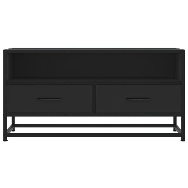 Móvel para TV 80x34,5x40 cm derivados de madeira/metal preto - Image 3