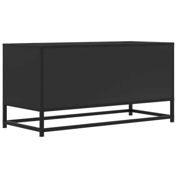 Móvel para TV 80x34,5x40 cm derivados de madeira/metal preto - Image 5