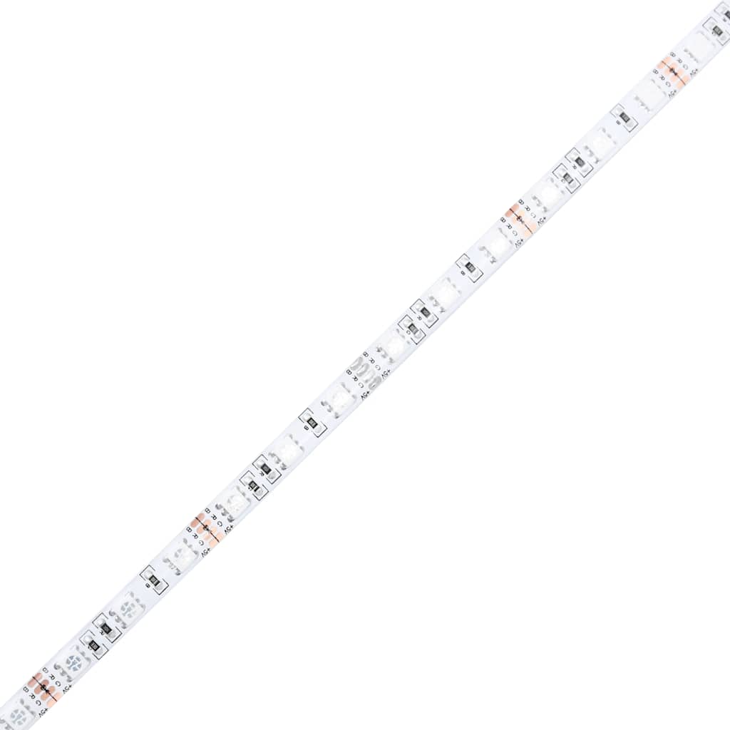 Móvel de TV com luzes LED derivados madeira carvalho artisiano - Image 11