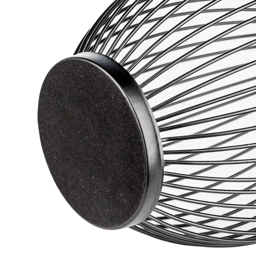 HI Conjunto de porta-velas 2 pcs preto - Image 5