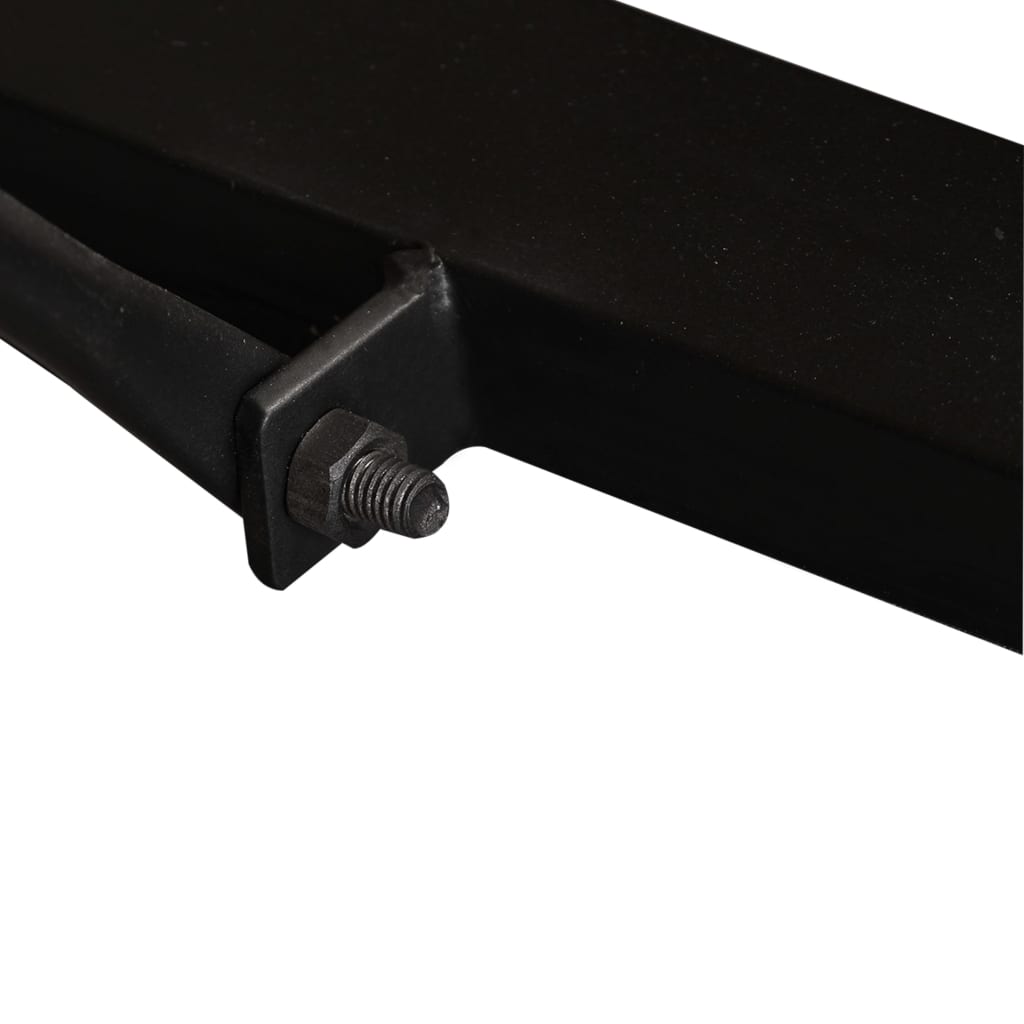 Mesa de jantar madeira reciclada maciça 120 cm - Image 11