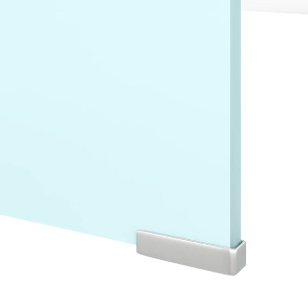 Suporte de TV/monitores em vidro 120x30x13 cm verde - Image 4