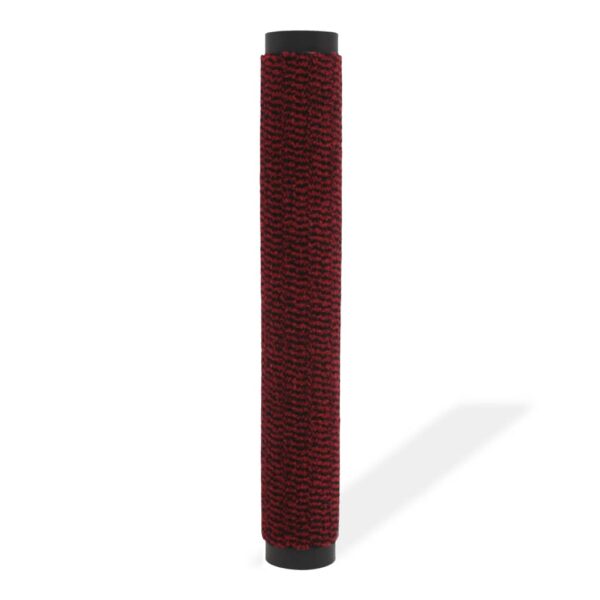 Tapete controlo de pó retangular tufado 40x60 cm vermelho - Image 2