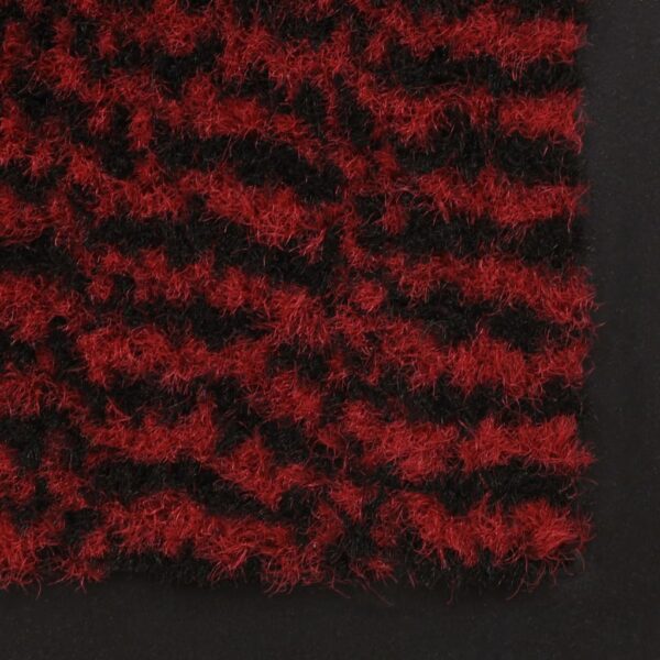 Tapete controlo de pó retangular tufado 40x60 cm vermelho - Image 4