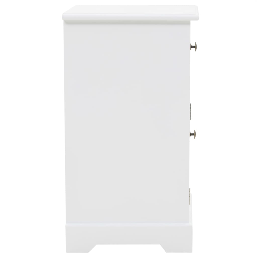 Mesa de cabeceira em MDF e madeira de pinho 35x32x59 cm - Image 3