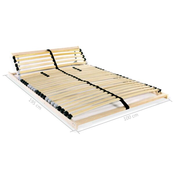 Estrado de ripas com 28 ripas 7 zonas 100x200 cm - Image 8