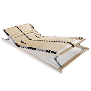 Estrado de ripas com 28 ripas 7 zonas 80x200 cm