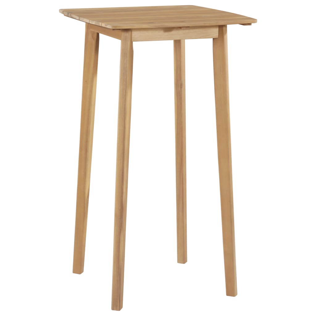5 pcs conjunto de jantar exterior madeira acácia maciça - Image 2