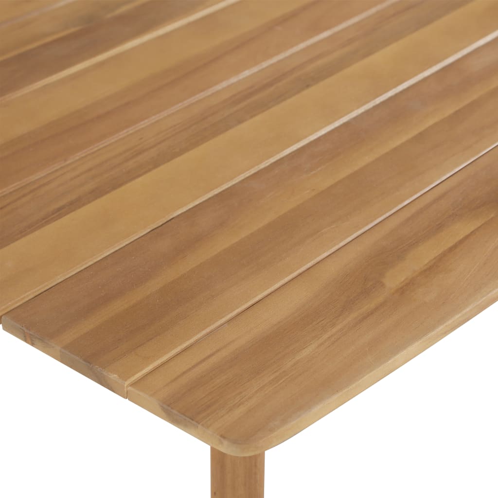 5 pcs conjunto de jantar exterior madeira acácia maciça - Image 4
