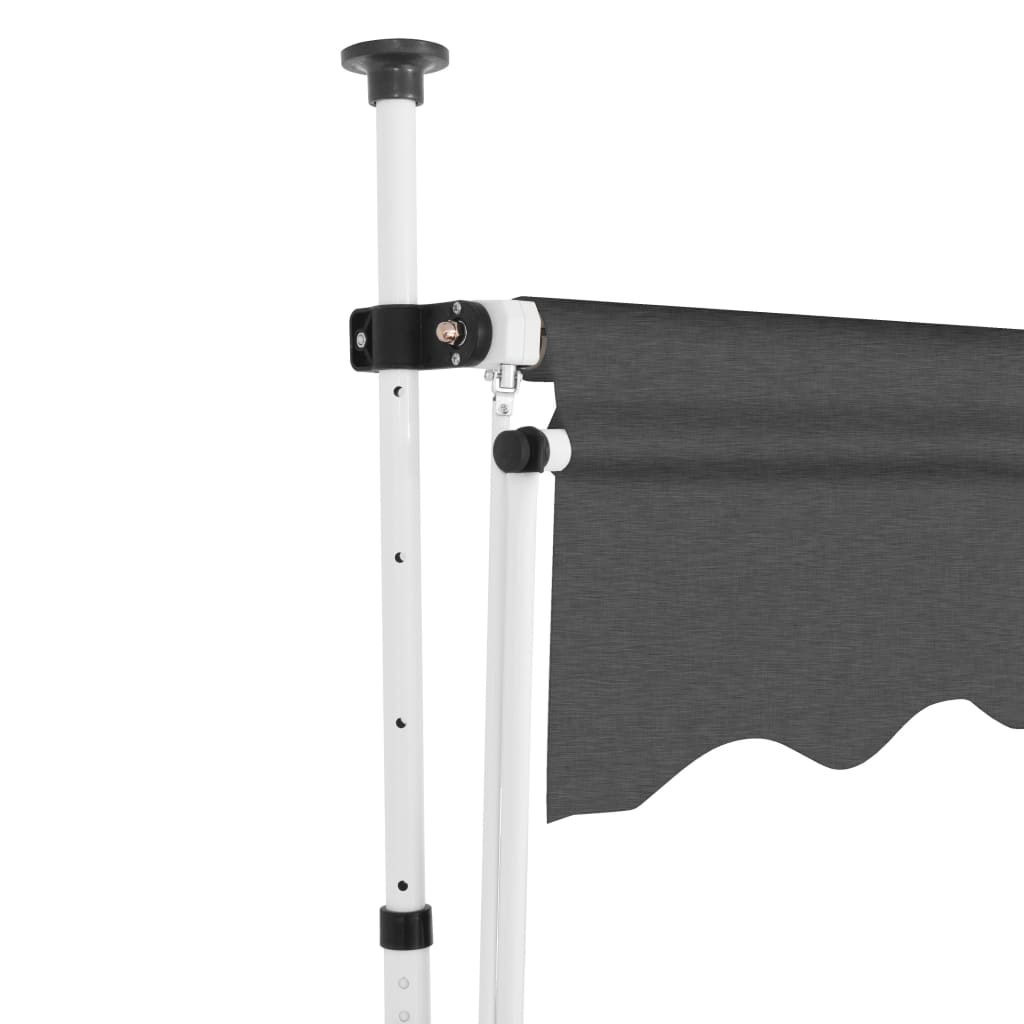 Toldo retrátil manual 350 cm antracite - Image 3