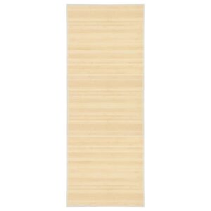 Tapete de bambu 80x200 cm natural