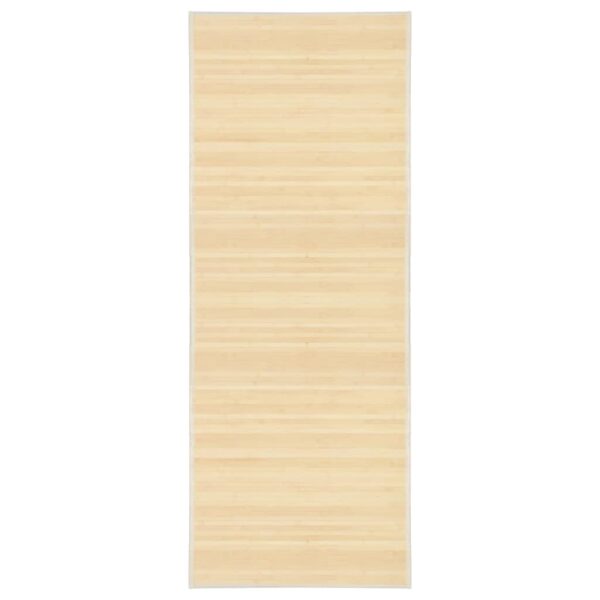 Tapete de bambu 80x200 cm natural