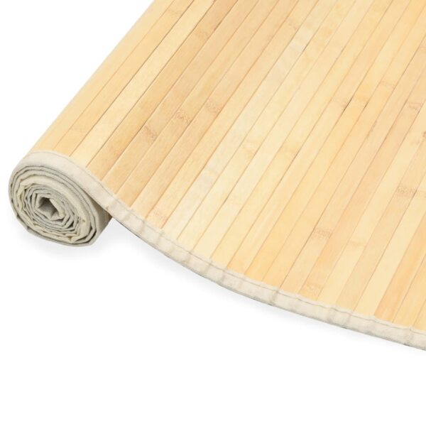 Tapete de bambu 80x200 cm natural - Image 2