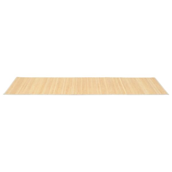 Tapete de bambu 80x200 cm natural - Image 3