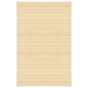 Tapete de bambu 100x160 cm natural