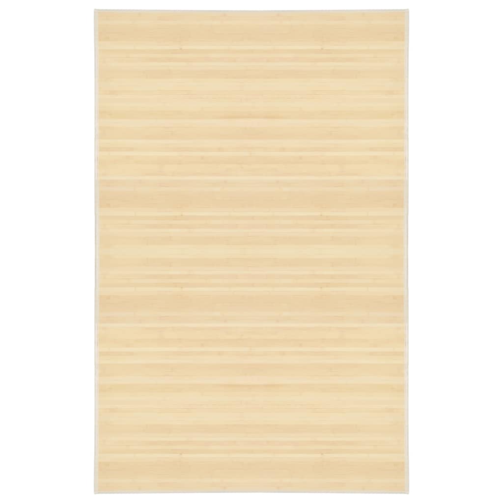 Tapete de bambu 100x160 cm natural