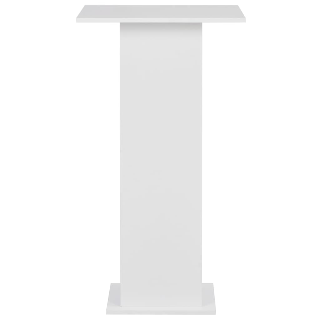 Mesa de bar 60x60x110 cm branco - Image 3