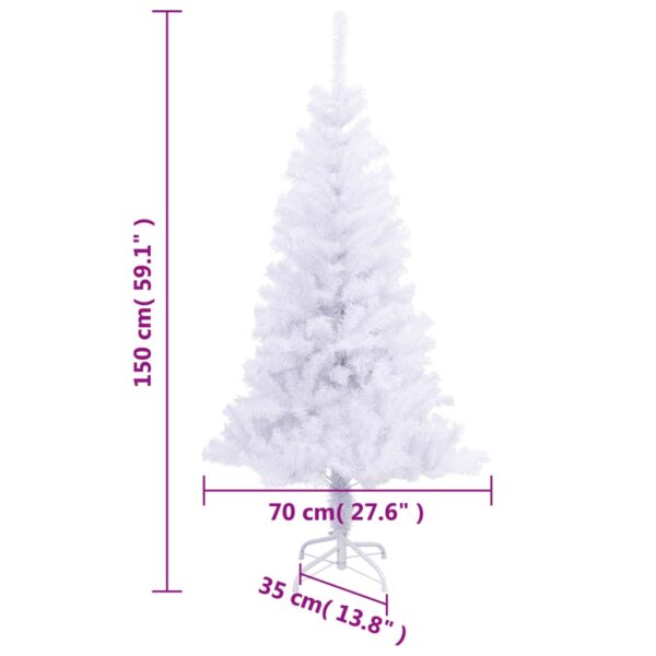 Árvore de Natal Artificial com suporte 150 cm 380 ramos - Image 6