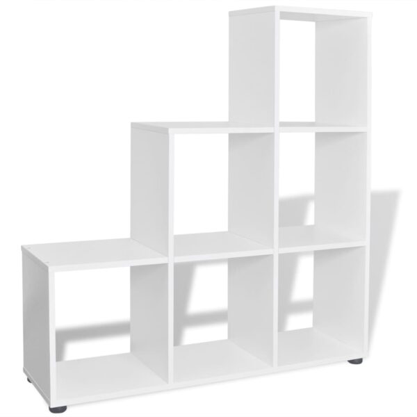 Estante escada/prateleira 107 cm branco - Image 3