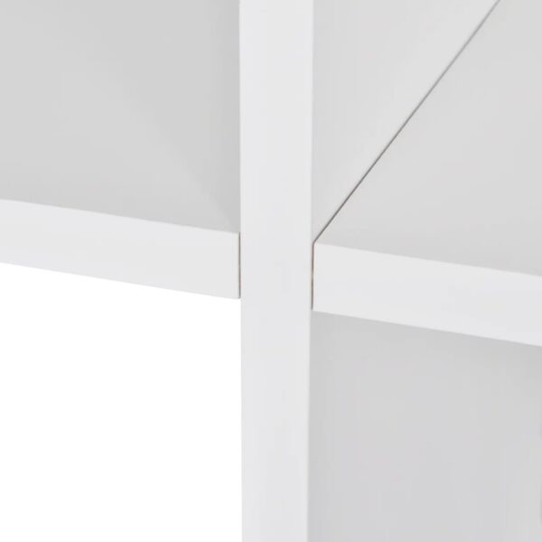 Estante escada/prateleira 107 cm branco - Image 4