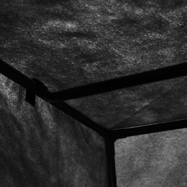 Roupeiros 2 pcs 75x50x160 cm preto - Image 8