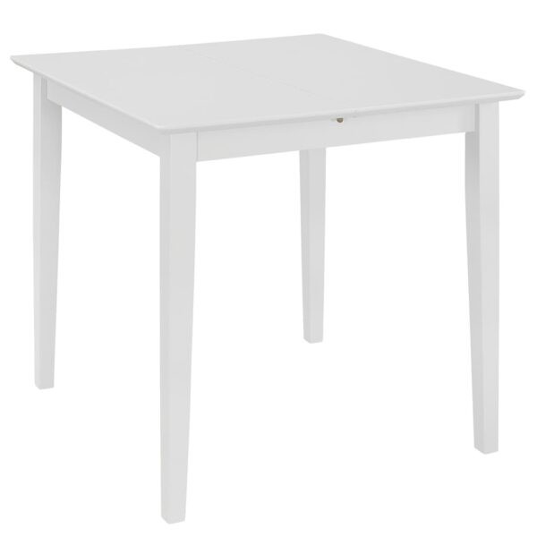 5 pcs conjunto de jantar MDF branco - Image 5