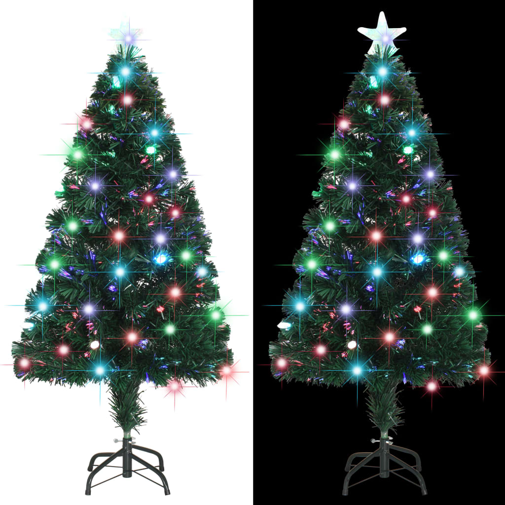 Árvore de Natal pré-iluminada c/ suporte 120 cm fibra ótica - Image 4